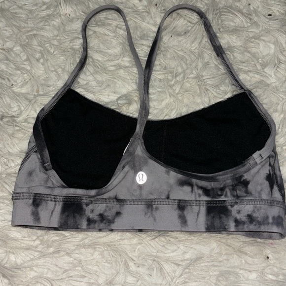 Gray tie dye lululemon legging & sports bra set - Picture 3 of 7